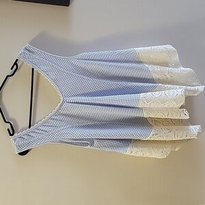 Nwt UMGEE Knit Handkerchief Hem Tank Top S